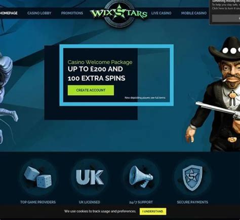 Wixstars Casino: 1st Deposit Bonus + 100 Spins .